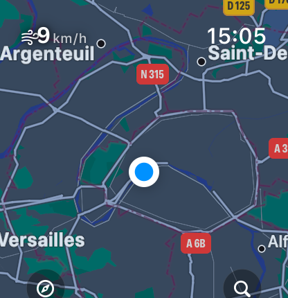 The Drone App on Apple Watch: the map around you, clear to fly
